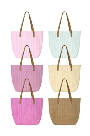 Sac De Plage Avec Relief Fuchsia - Papier h5 Image4