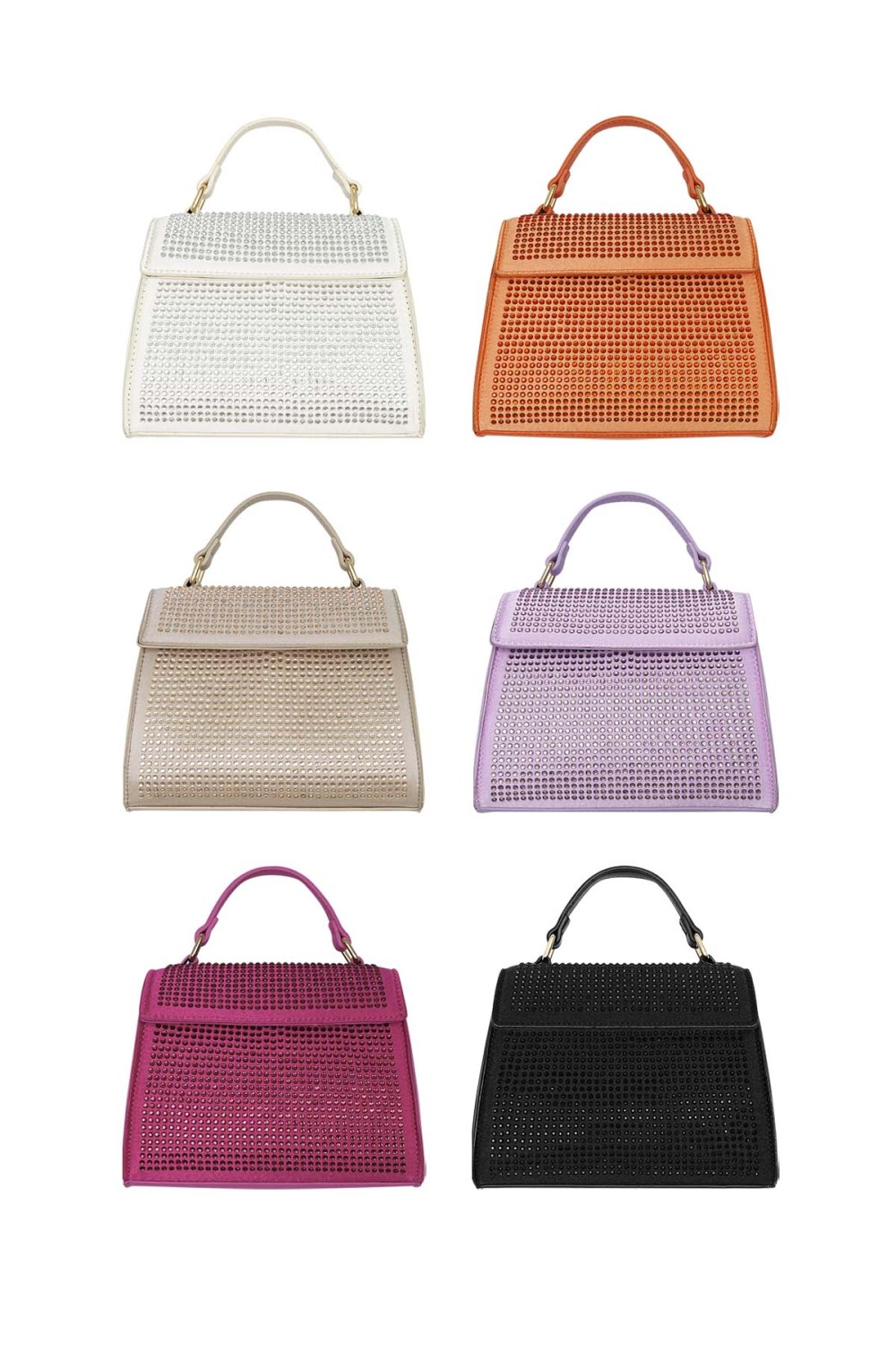 Sac À Main Strass - Lilas Pu Image6