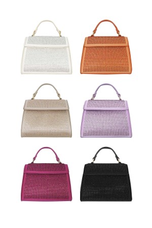 Sac À Main Strass - Lilas Pu h5 Image6