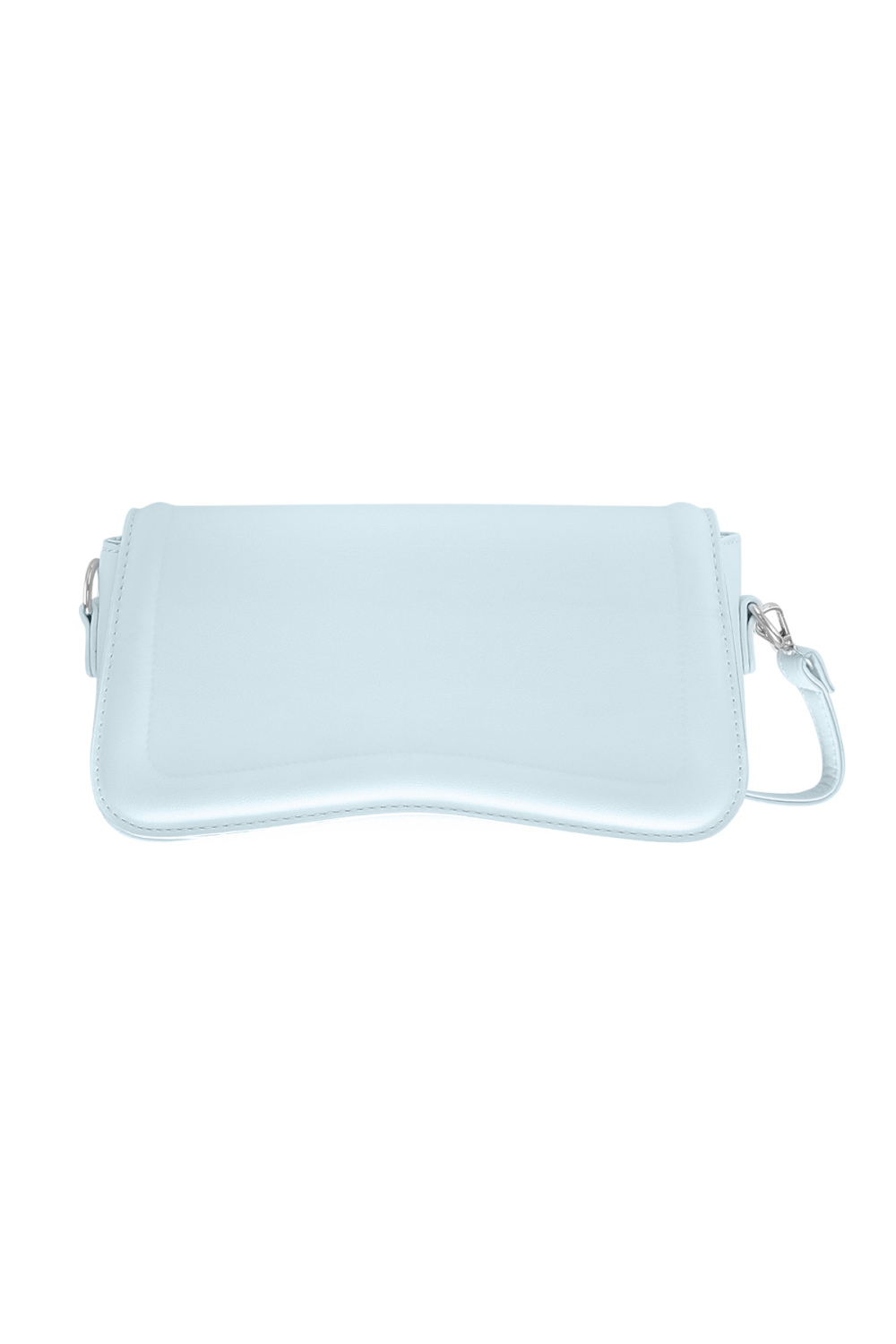 Sac Forme Vague - Pu Bleu 