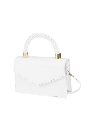 Sac Enveloppe Blanc Poignée Bonbons - Pu h5 Image4