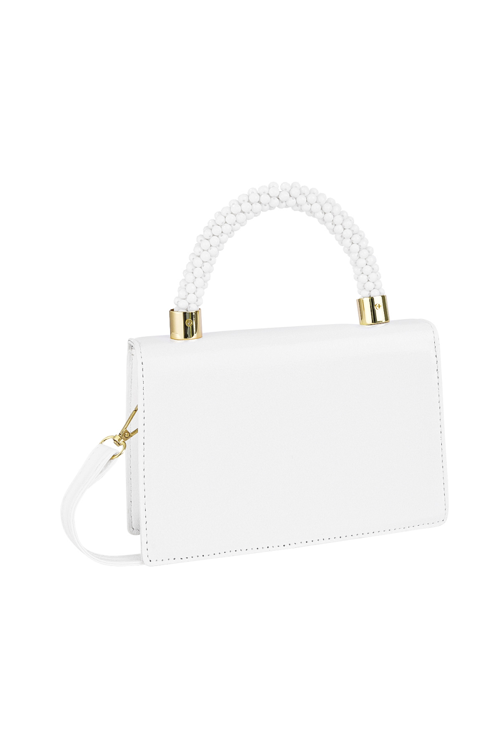 Sac Enveloppe Blanc Poignée Bonbons - Pu Image6
