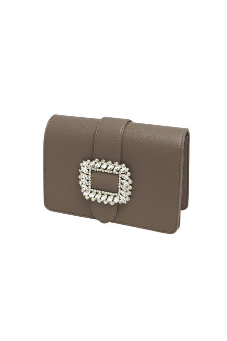 Boucle de sac classy - marron foncé