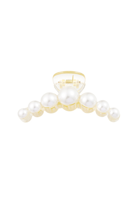 Barrette grosses perles