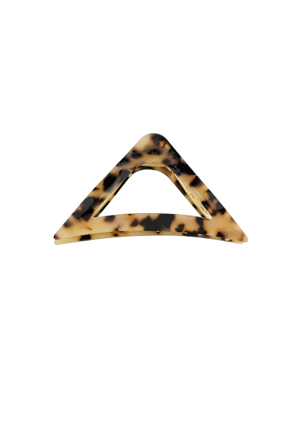 Barrette À Cheveux Triangle Marbre 