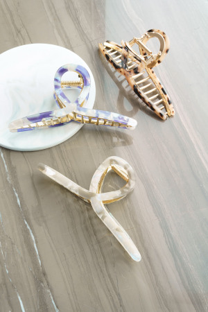 Barrette À Cheveux Curl Marbre h5 Image3