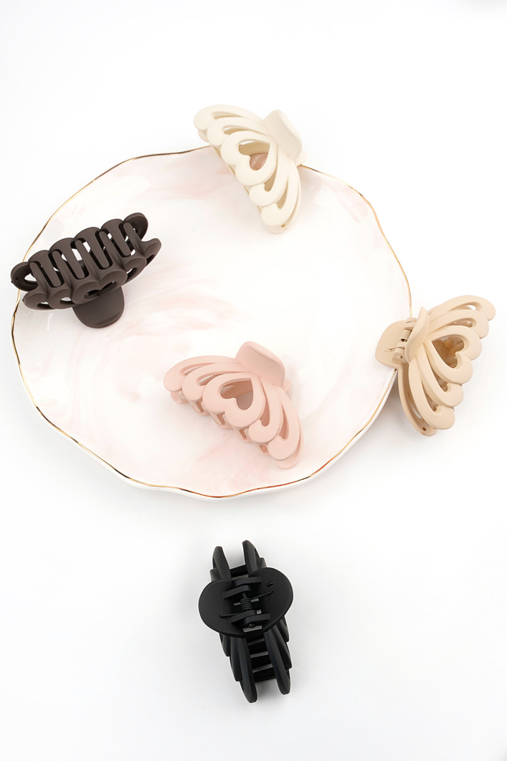 Barrette À Cheveux Multi Coeur Image2