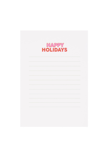 Carte de voeux de Noël fa la la 2