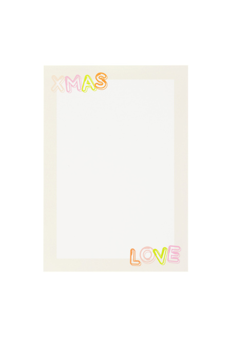 Carte de voeux Noël Père Noël bébé 2