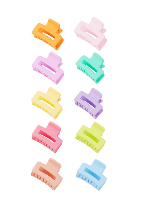 Set de pinces à cheveux été basic - multi