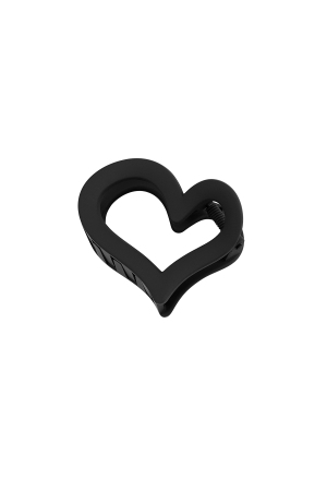 Barrette À Cheveux Coeur Déformé Mat h5