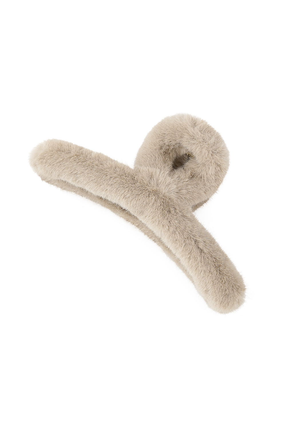 Barrette À Cheveux En Fausse Fourrure