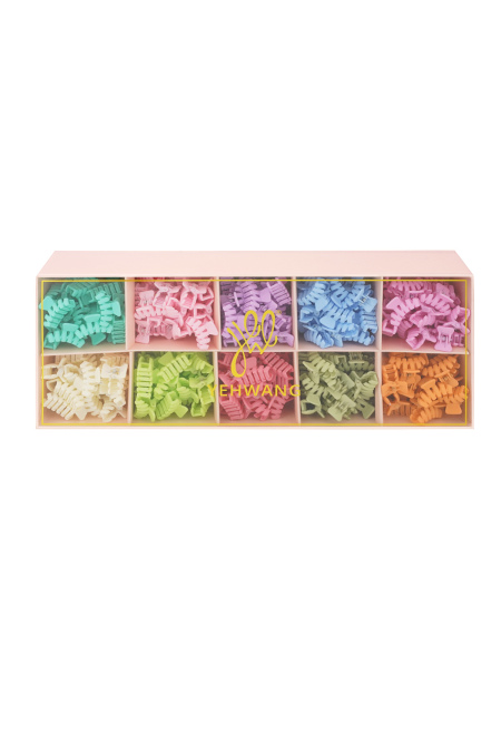 Lot de barrettes à cheveux zigzag d'été - multi clair 2
