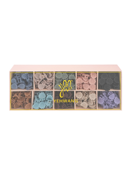 Set de pinces à cheveux fleur - multi 2