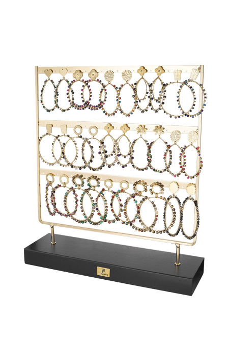 Présentoir À Boucles D'Oreilles En Acier Inoxydable, Perles, Collection Daily Simple, Bijoux Pour Femmes