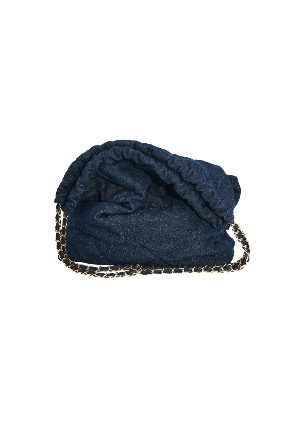 Sac En Jean Avec Motif Cousu Et Chaîne Image8