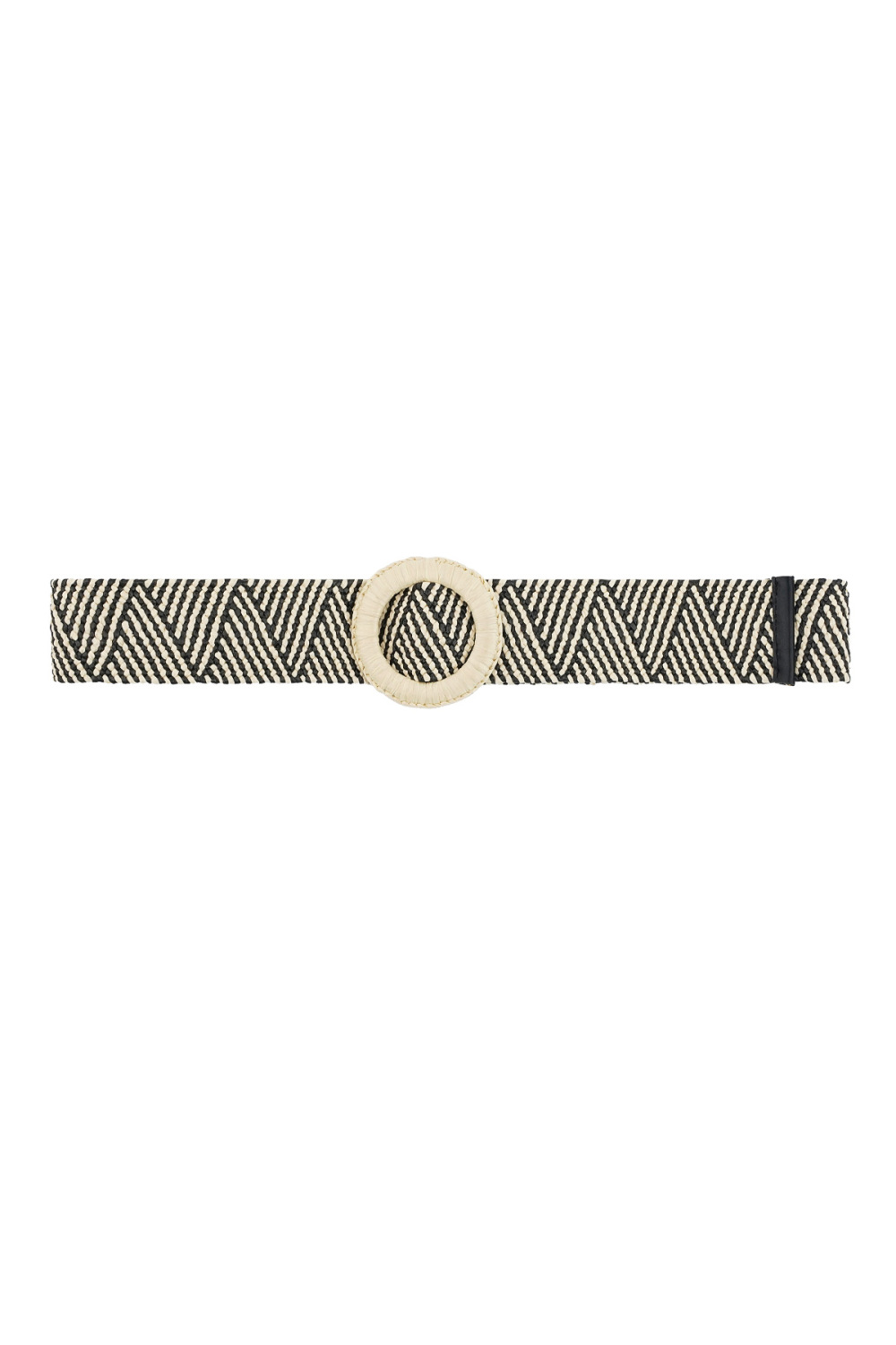 Ceinture Avec Imprimé - Noir/Blanc  Image4