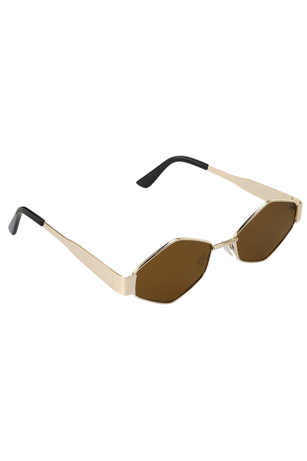 Lunettes De Soleil Toute La Nuit - Couleur Or Noir 