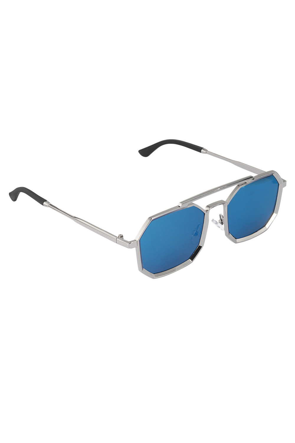 Lunettes De Soleil Luminlens - Couleur Or Noir 