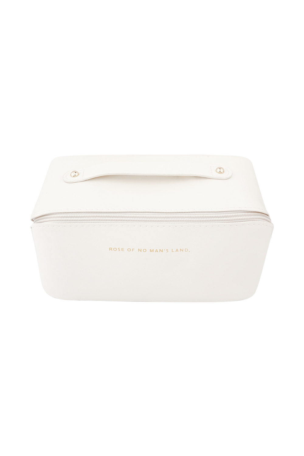 Trousse De Maquillage Basique En Cuir Pu - Grande 