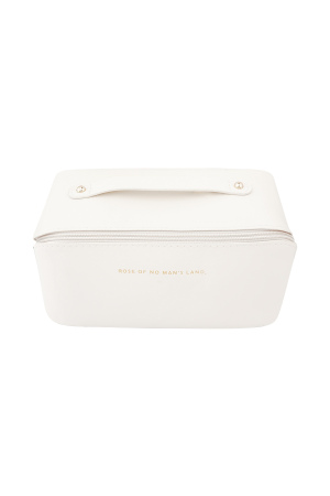 Trousse De Maquillage Basique En Cuir Pu - Grande h5 