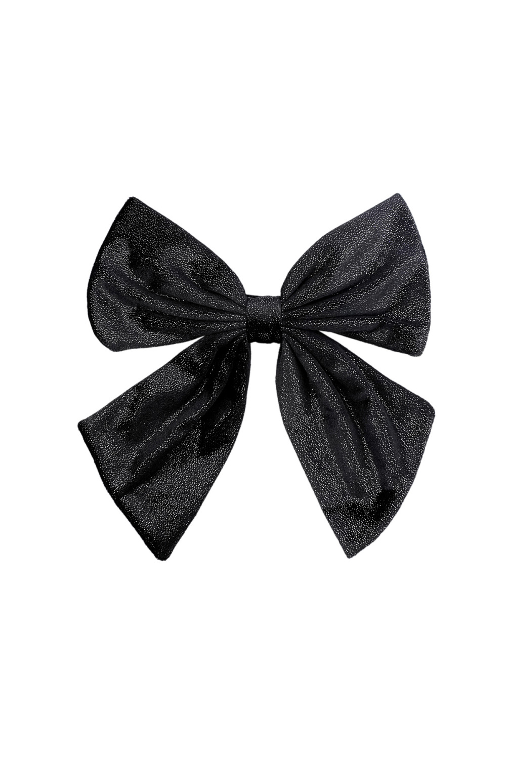 Belle Pince À Cheveux En Forme De Nœud - Noire 