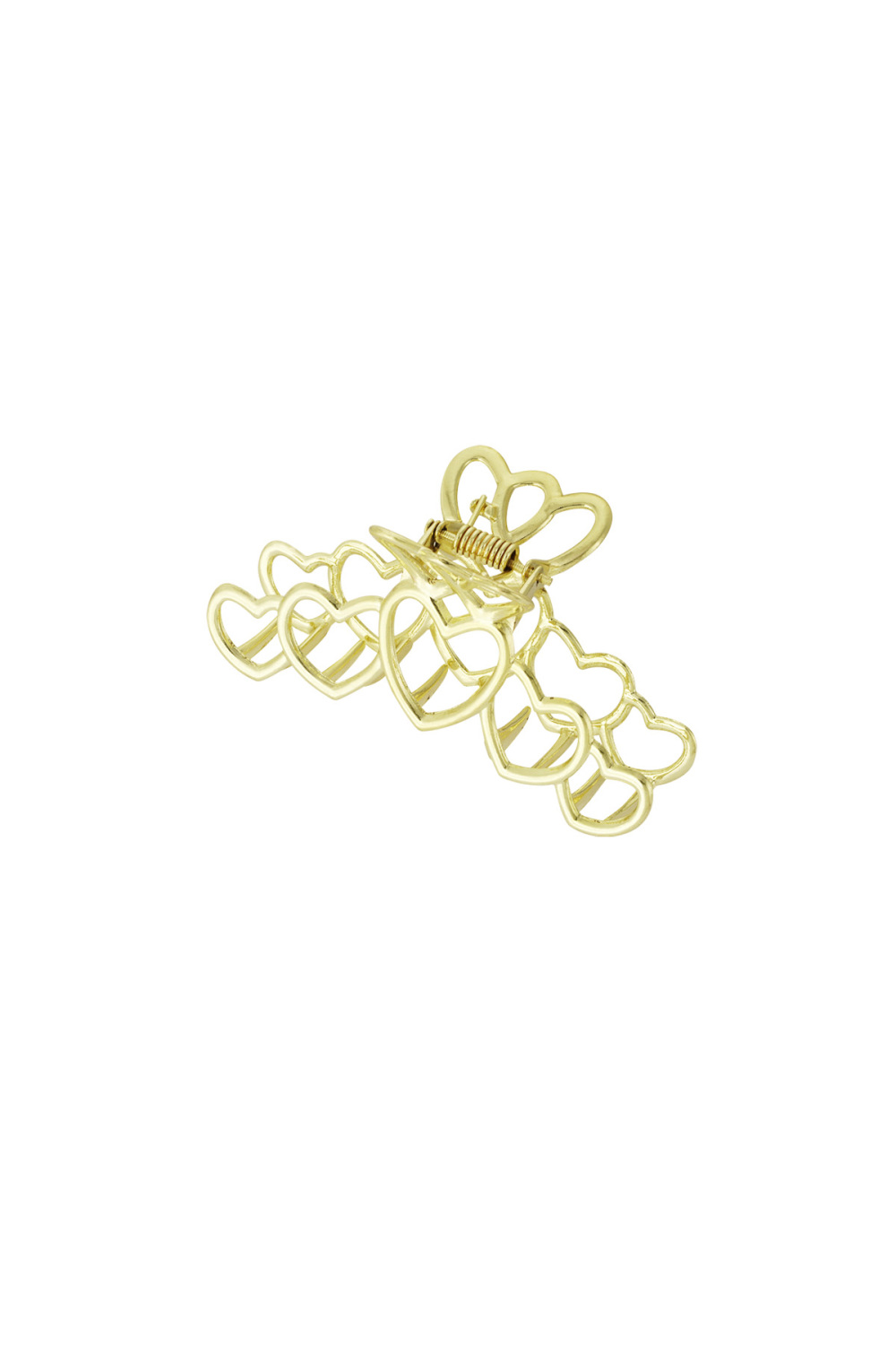 Barrette À Cheveux Love All Over - Doré Image3
