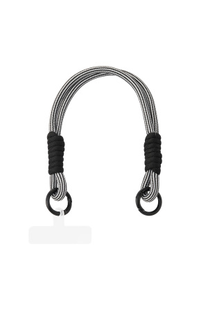 Cordon Téléphonique Avec Imprimé - Noir Et Bleu h5