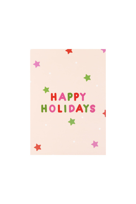Carte de Noël Joyeuses fêtes