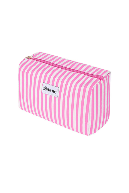 Trousse de maquillage petites rayures