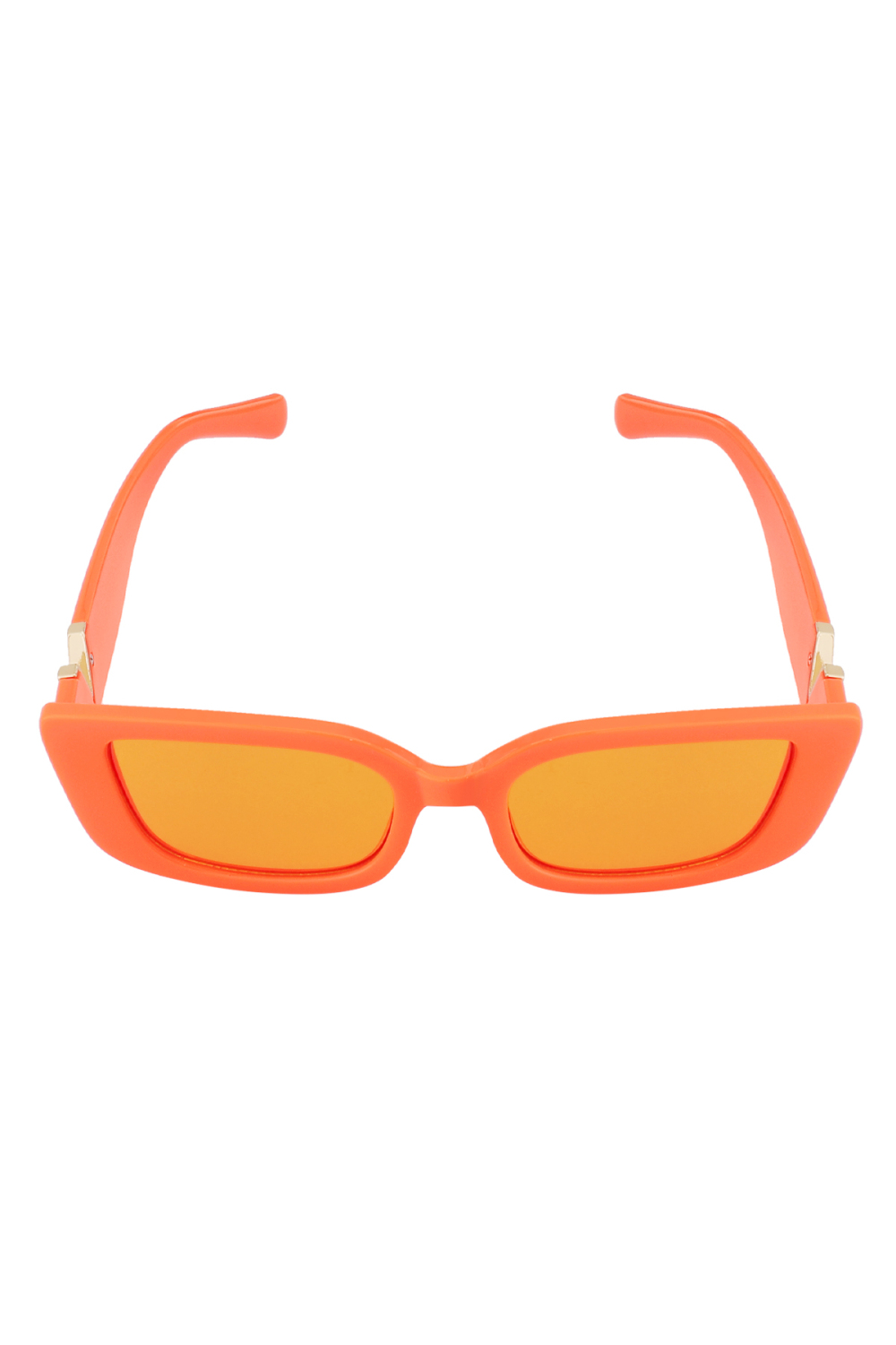Nous Adorons Les Lunettes De Soleil Orange
