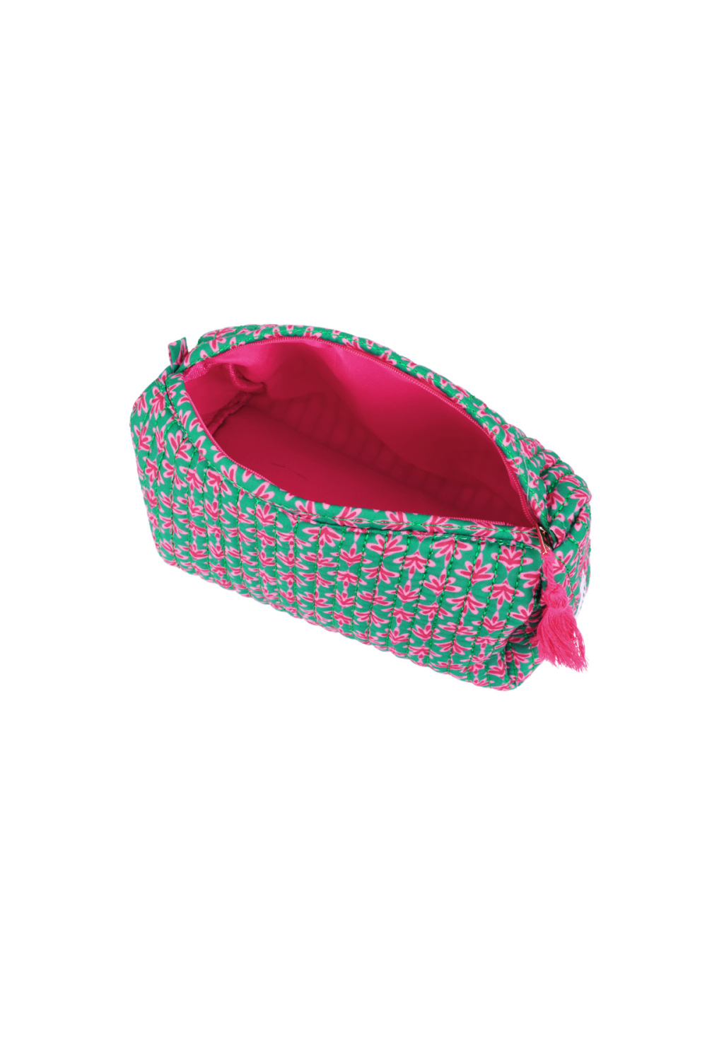 Trousse De Maquillage Florale De Taille Moyenne Image3