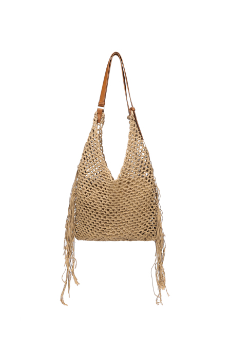 Sacs de plage couleur unie en coton pour les vacances et le quotidien