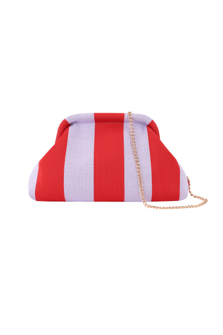 Pochette de plage rayée