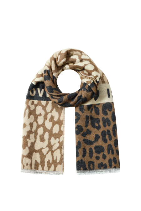 Écharpes d'hiver Imprimé léopard Décontracté Acrylique Accessoires quotidiens 2