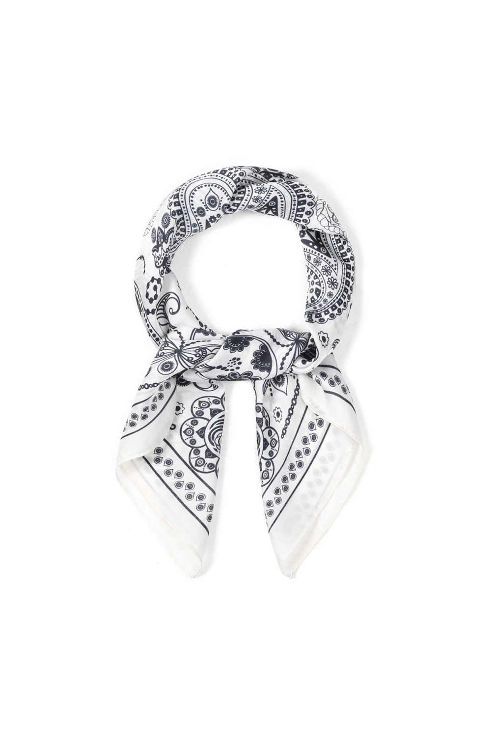 Écharpes D'Été À Motif Cachemire, En Polyester Classique, Accessoires Du Quotidien Image2