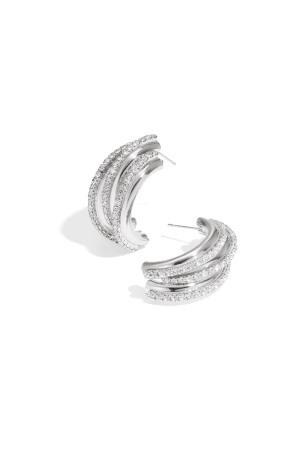 Boucles D'Oreilles À Tige En Fer De Forme Irrégulière, Élégantes, Luxueuses, De Noël, Pour Femmes h5 Image5