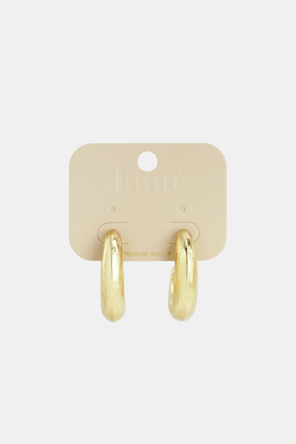 Boucles D'Oreilles Créoles Cercle Casual Daily Simple Series Bijoux Pour Femmes Image5
