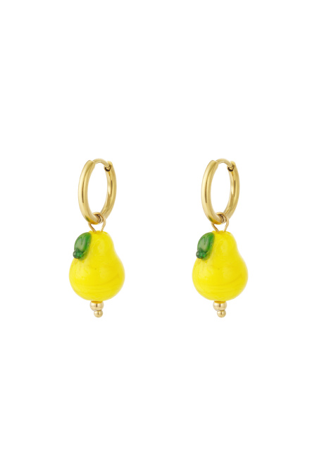Boucles d'oreilles poire