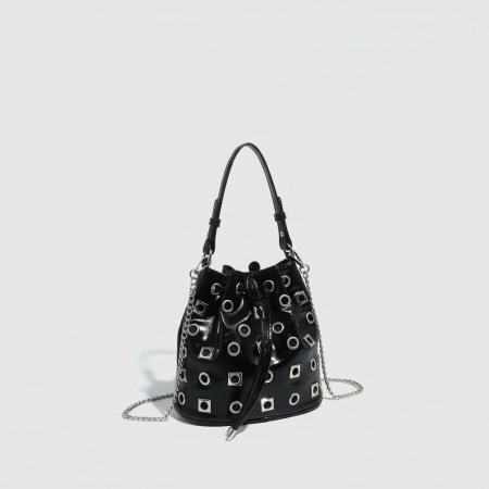 Sac à main femme à rivets, luxueux, tendance et classique (1 pièce)