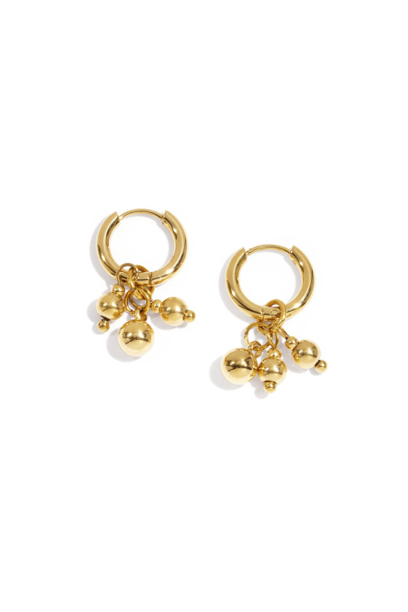 Boucles d'oreilles pendantes en acier inoxydable, forme irrégulière, série décontractée, simple et quotidienne, bijoux pour femmes
