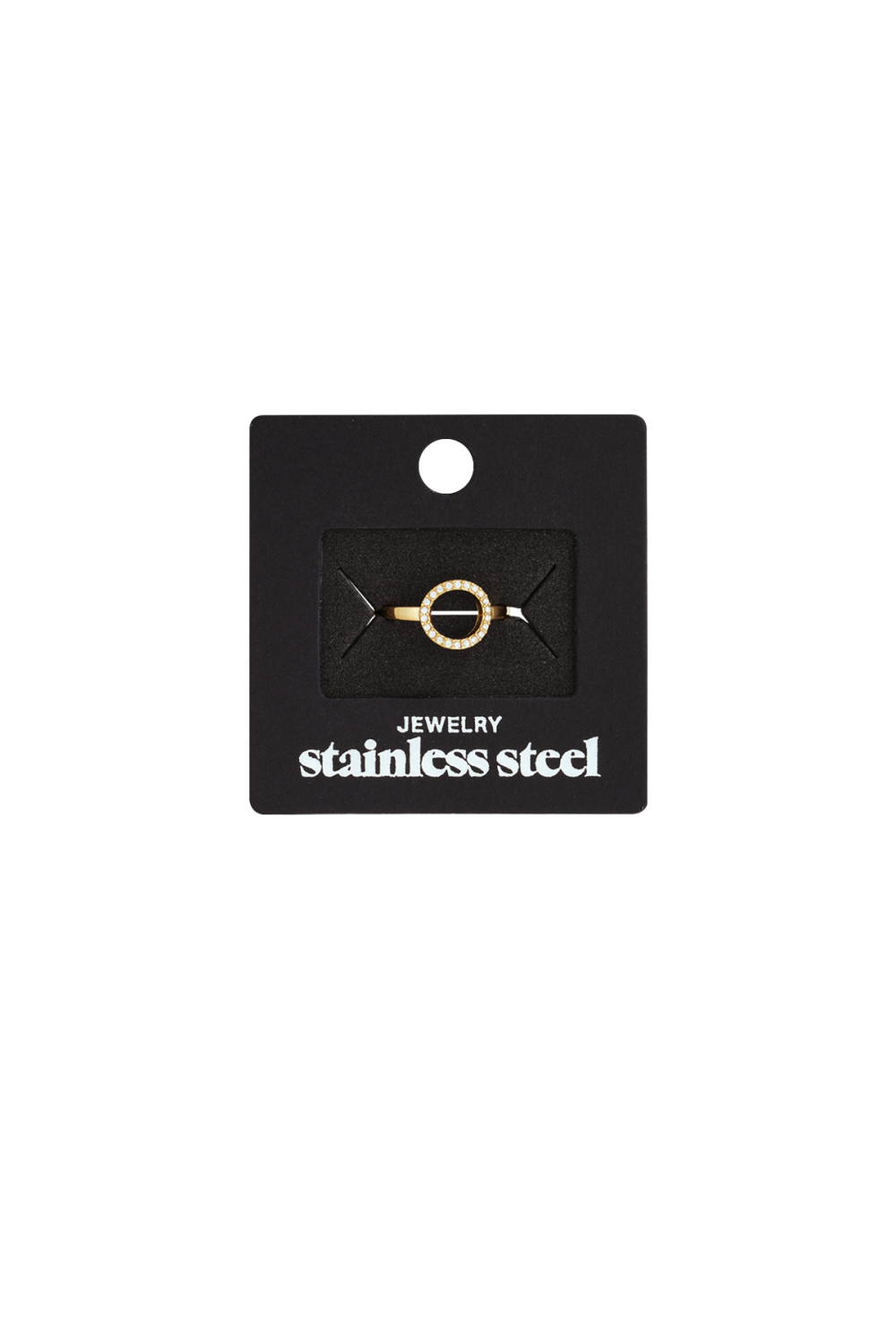 Bagues Minimalistes En Acier Inoxydable, Série Simple Et Décontractée Pour Femmes Image4