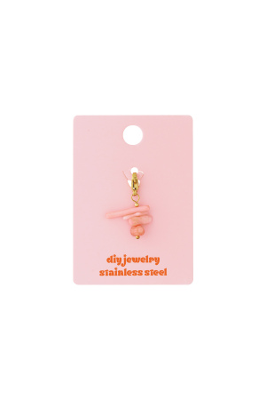 Bijoux Pink Marée Diy Charm h5 Image4