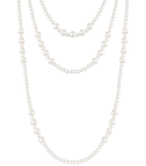 Collier Superposé De Petites Perles h5 