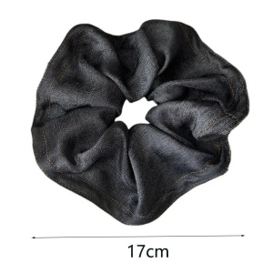 1 Chouchou Simple Et Décontracté En Tissu De Couleur Unie Pour Femme h5 Image2