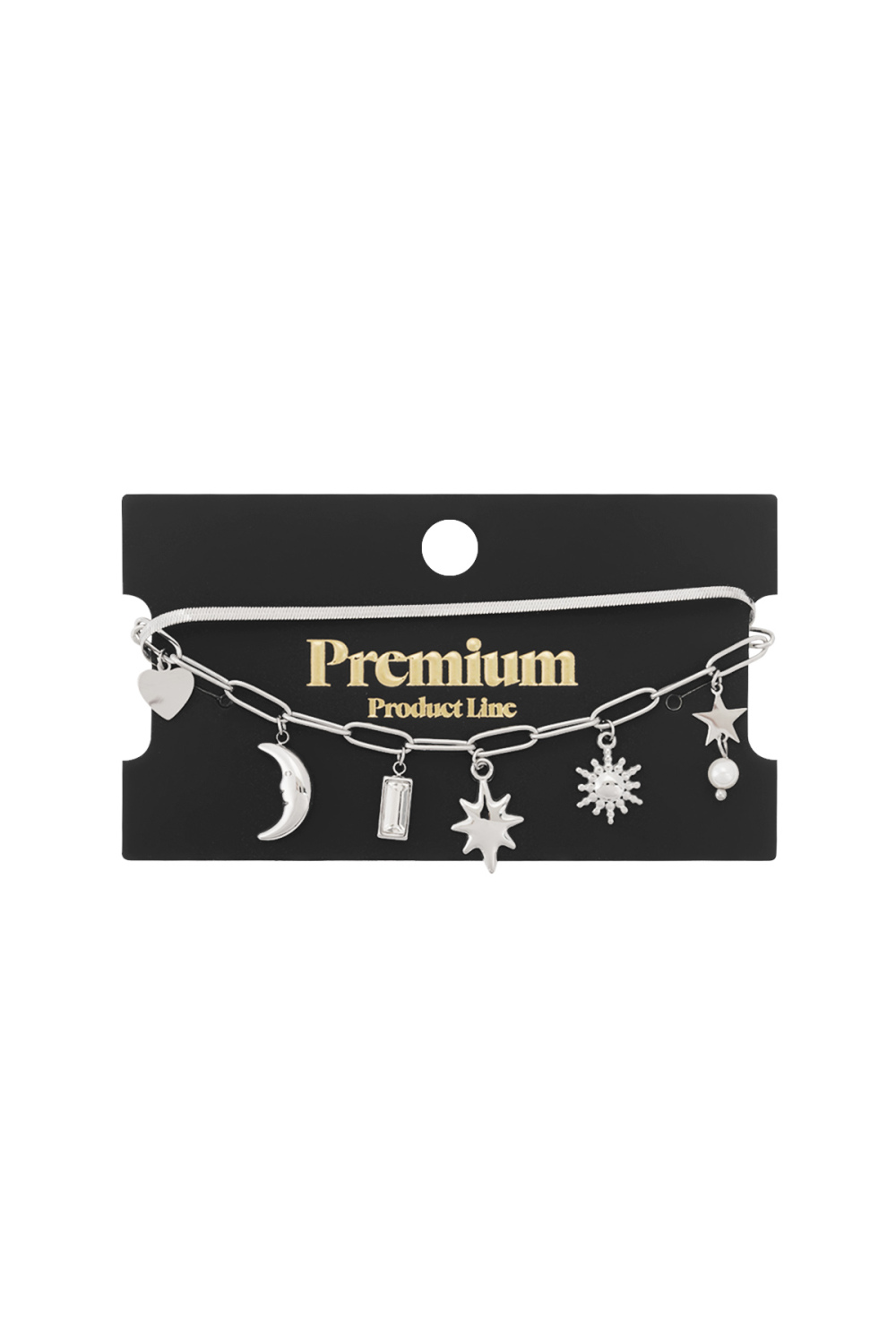 Bracelet À Breloques Jour Et Nuit - Doré (Pack With Plastic Bag) Image3