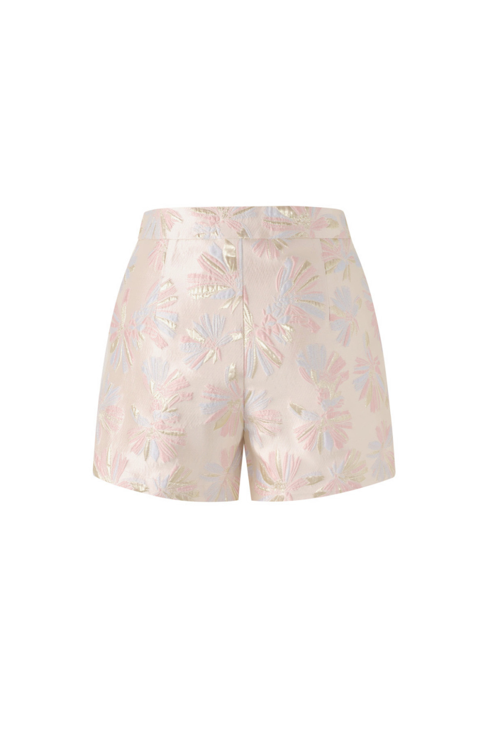 Shorts Femme En Fibre De Polyester Tissée Imprimé Floral Élégant Image3