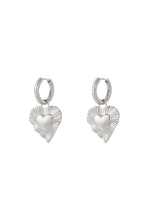 Boucles D'Oreilles Coeur Rayonnant h5 Image3
