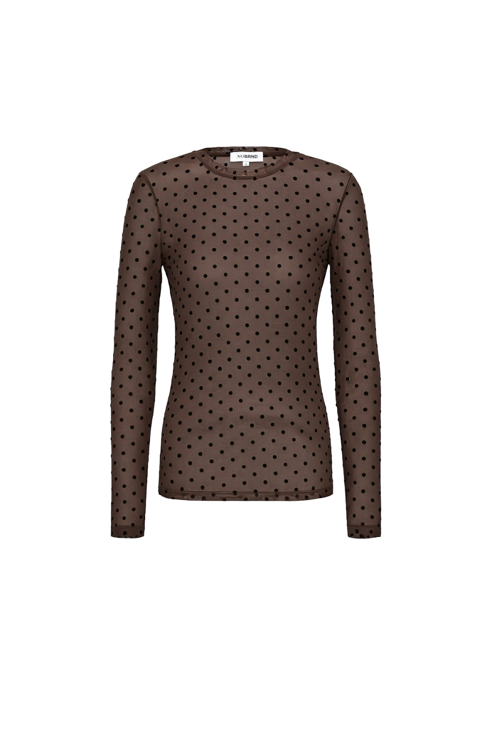 Haut En Maille À Pois