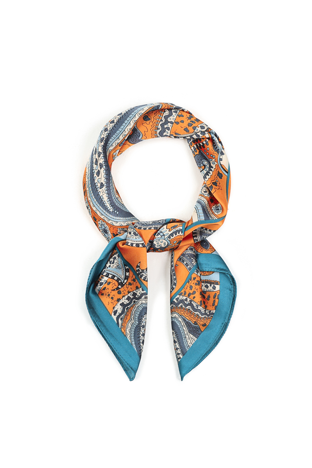 Écharpes D'Été À Motif Cachemire, En Polyester Classique, Accessoires Du Quotidien Image2